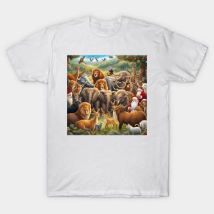 Animal Christmas T-Shirt